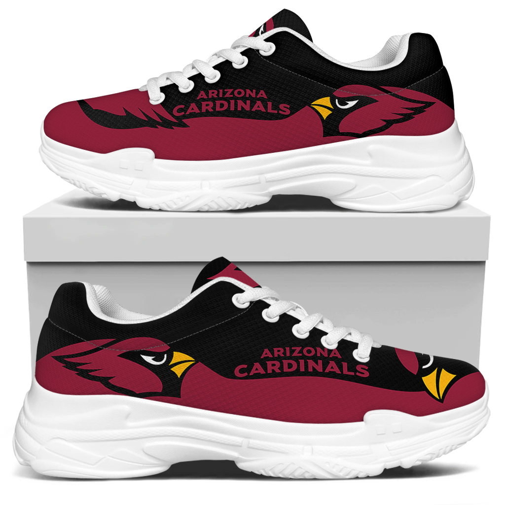 Women's Arizona Cardinals Edition Chunky Sneakers With Line 001 Women's Arizona Cardinals Edition Chunky Sneakers With Line 001
